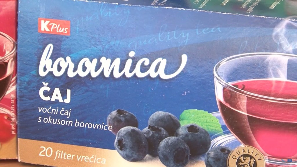 K Plus Voćni čaj Borovnica