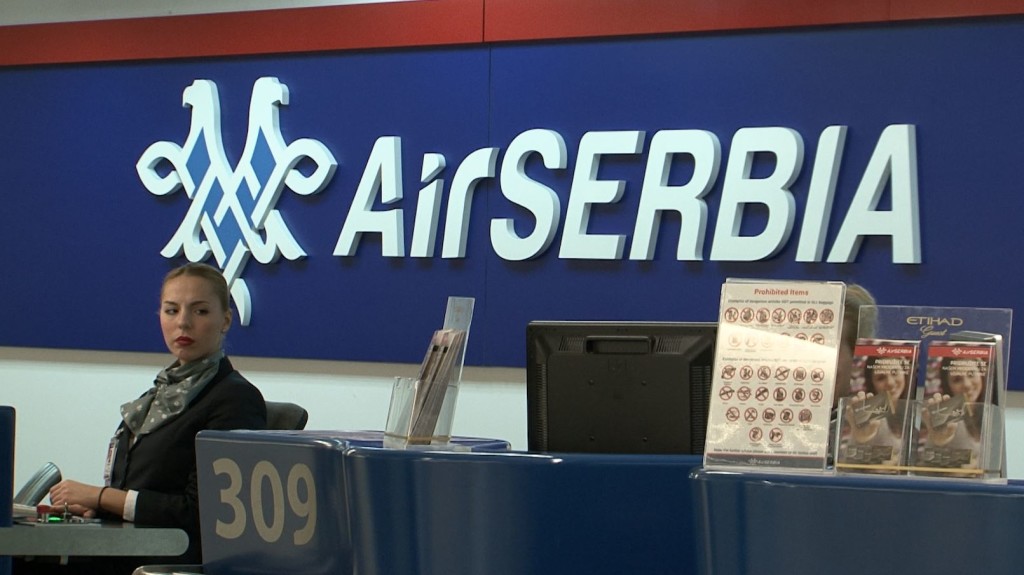 Air Serbia šalter